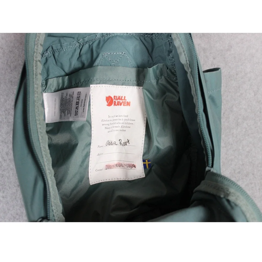 Fjallraven Green Mini Bag Compact and‎ Stylish